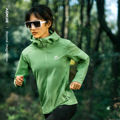 AONIJIE  Women Windproof Fleece-Lined Outdoor Jacket  -FW6207