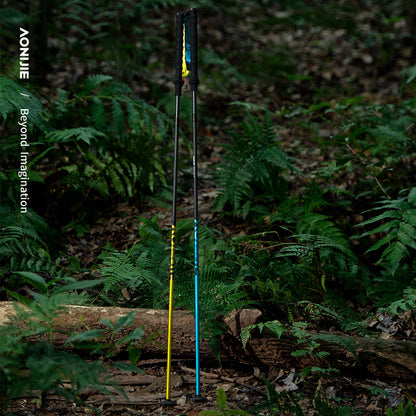 AONIJIE Carbon + Aluminum Folding Trekking Poles -E4210