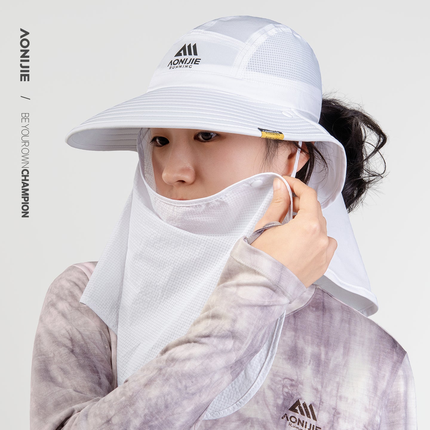 AONIJIE Sun Protection Hat with Face Cover -E4627