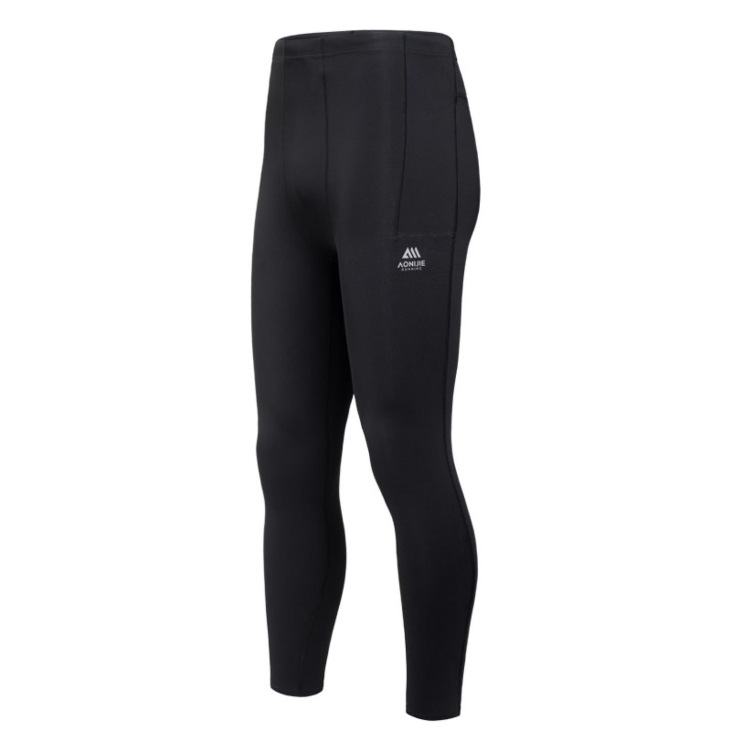 AONIJIE Men Multi-Pocket Fleece-Lined Compression Pants -FM5211