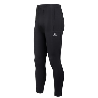 AONIJIE Men Multi-Pocket Fleece-Lined Compression Pants -FM5211