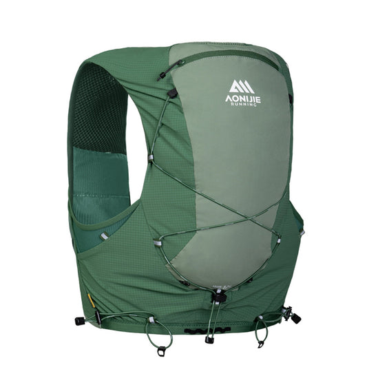 AONIJIE 12L Ultra-distance Trail Running Backpack+2*500ML Bottles-MB12L