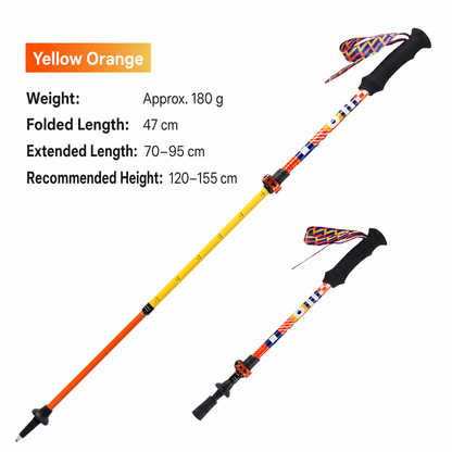 AONIJIE Kids' Adjustable Aluminum Trekking Poles -E4245