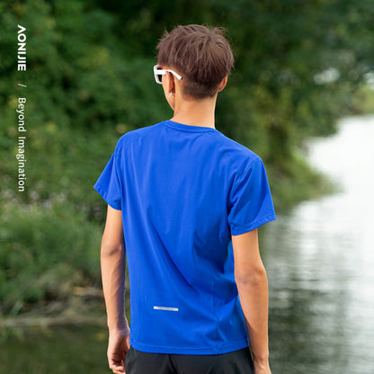 AONIJIE  Men Quick Dry Breathable Sports T-Shirt  - FM5198