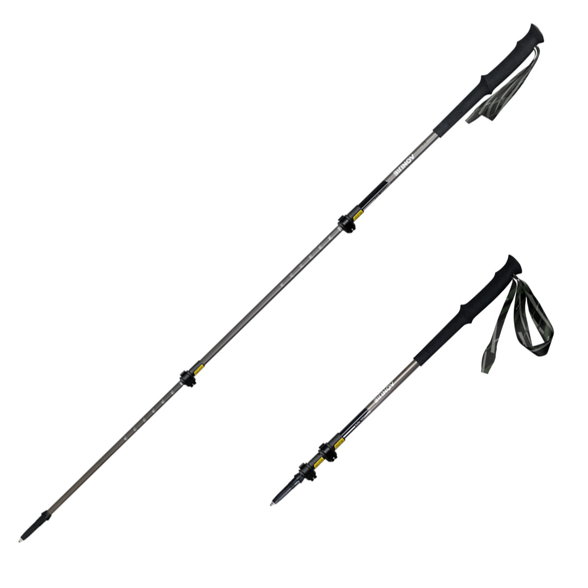 AONIJIE Aluminum Alloy Telescopic Hiking Poles -E4215