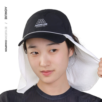 AONIJIE Attachable Sun Hat Neck Flap -E4639