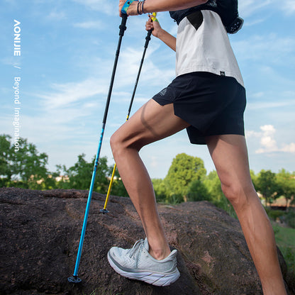 AONIJIE Carbon + Aluminum Folding Trekking Poles -E4210