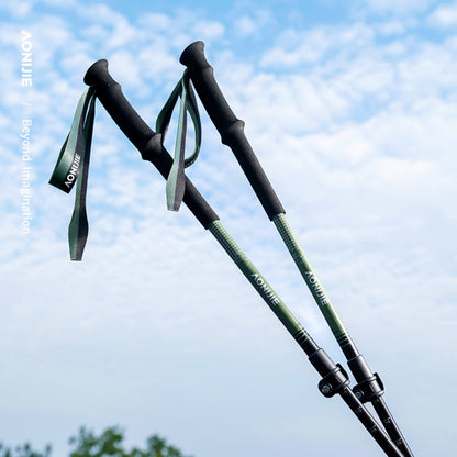 AONIJIE Aluminum Alloy Telescopic Hiking Poles-E4215