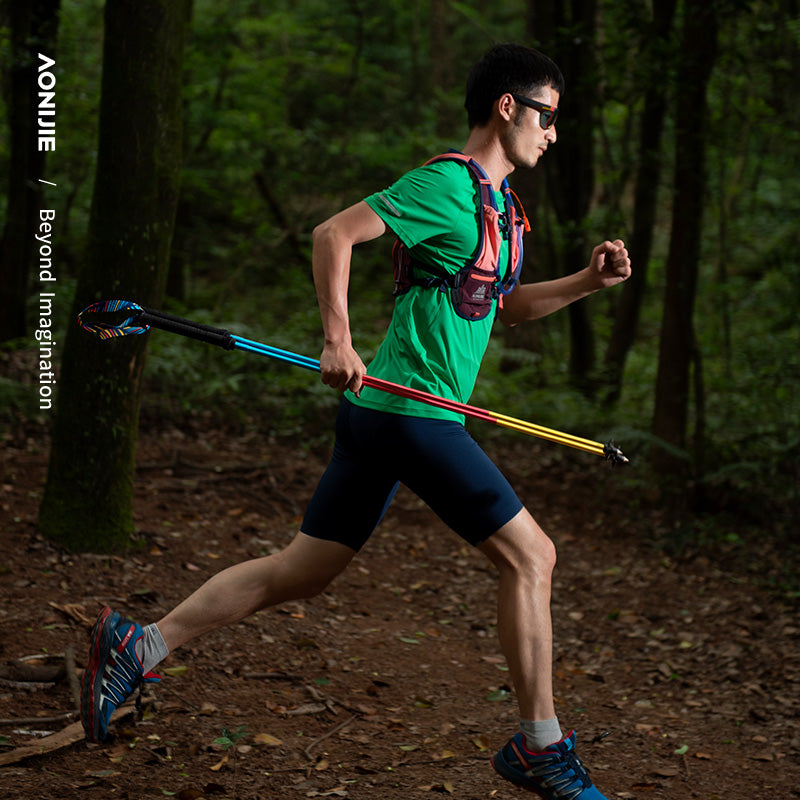 AONIJIE Folding Aluminum Alloy Trekking Pole-E4201