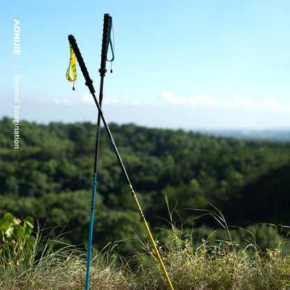AONIJIE Carbon + Aluminum Folding Trekking Poles -E4210
