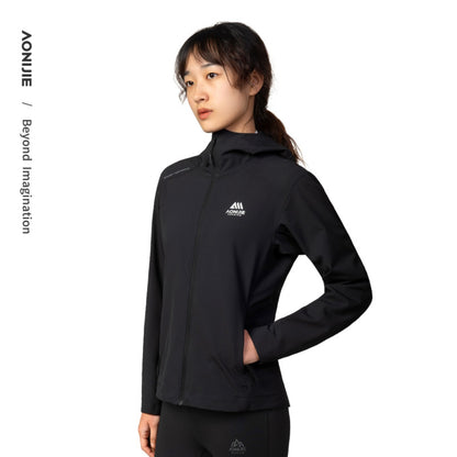 AONIJIE  Women Windproof Fleece-Lined Outdoor Jacket  -FW6207