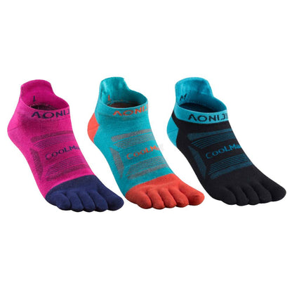 3 Pairs AONIJIE Lightweight Athletic Ankle Toe Socks