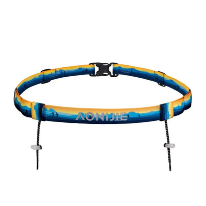 AONIJIE Colored Race Number Belt - E4436