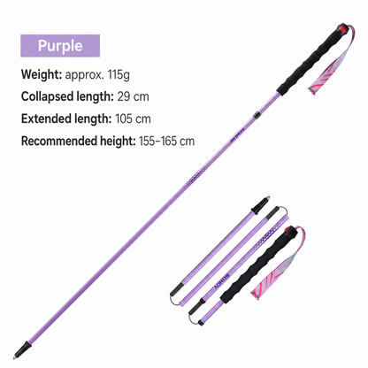 AONIJIE Women's T800 Carbon Trail Running Poles -E4250