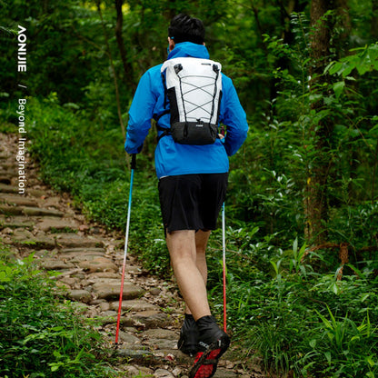 AONIJIE 4 - section Folding 7075 Aluminum Alloy Trekking Poles-E4207