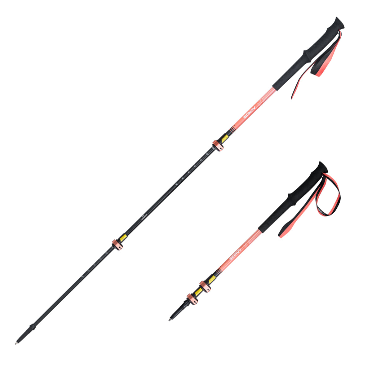 AONIJIE Aluminum Alloy Telescopic Hiking Poles -E4215