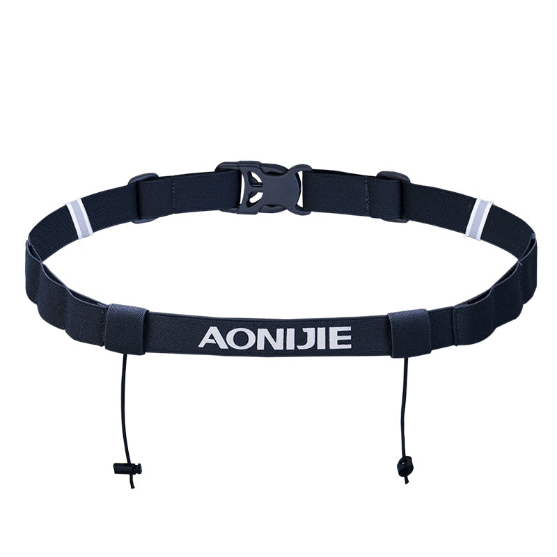 AONIJIE Race Number Belt with 6 Gel Loops -E4076