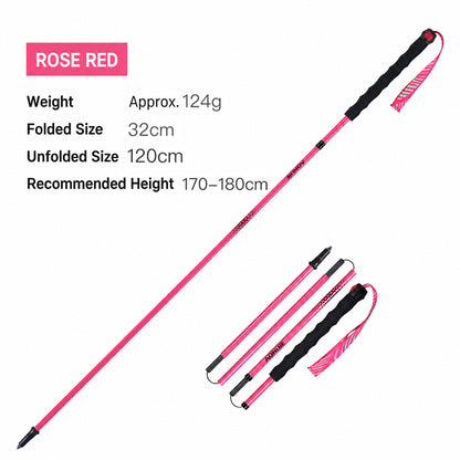 AONIJIE Women's T800 Carbon Trail Running Poles -E4250