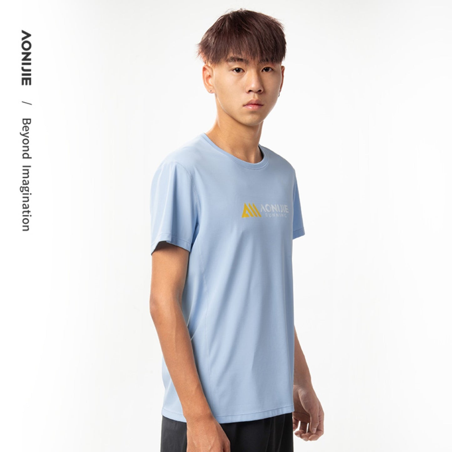 AONIJIE  Men Quick Dry Breathable Sports T-Shirt  - FM5198