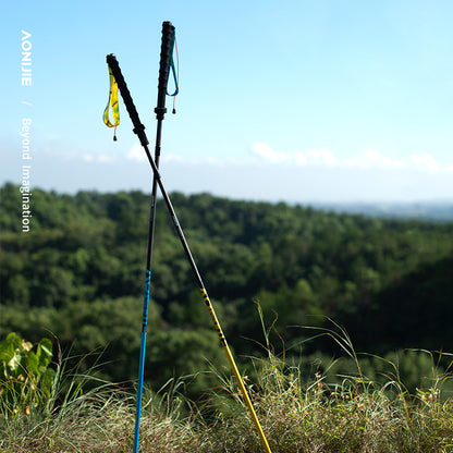 AONIJIE Carbon + Aluminum Folding Trekking Poles -E4210