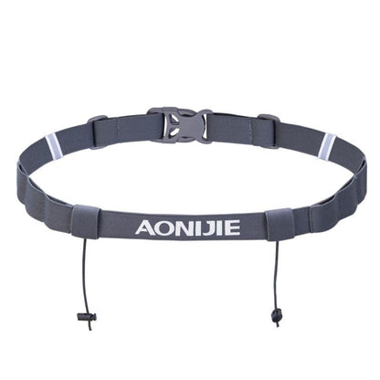 AONIJIE Race Number Belt with 6 Gel Loops -E4076