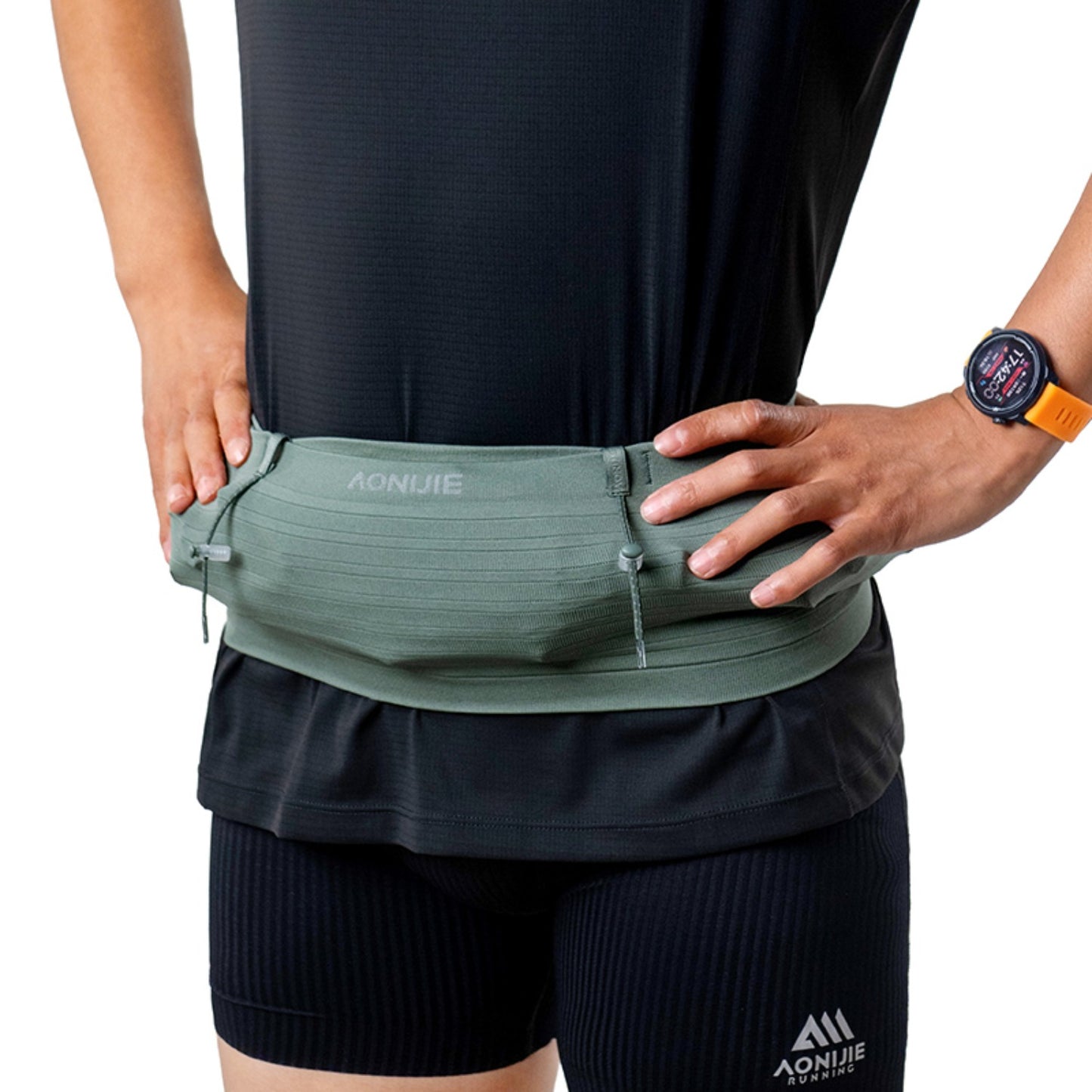 AONIJIE Wrap-Around Storage Running Waist Pack -W8116