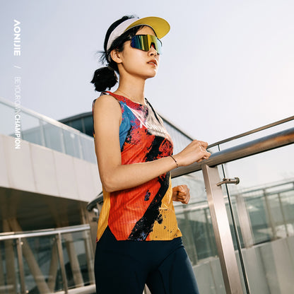 AONIJIE Women Quick Dry Running Sleeveless Tank Top-FW6235