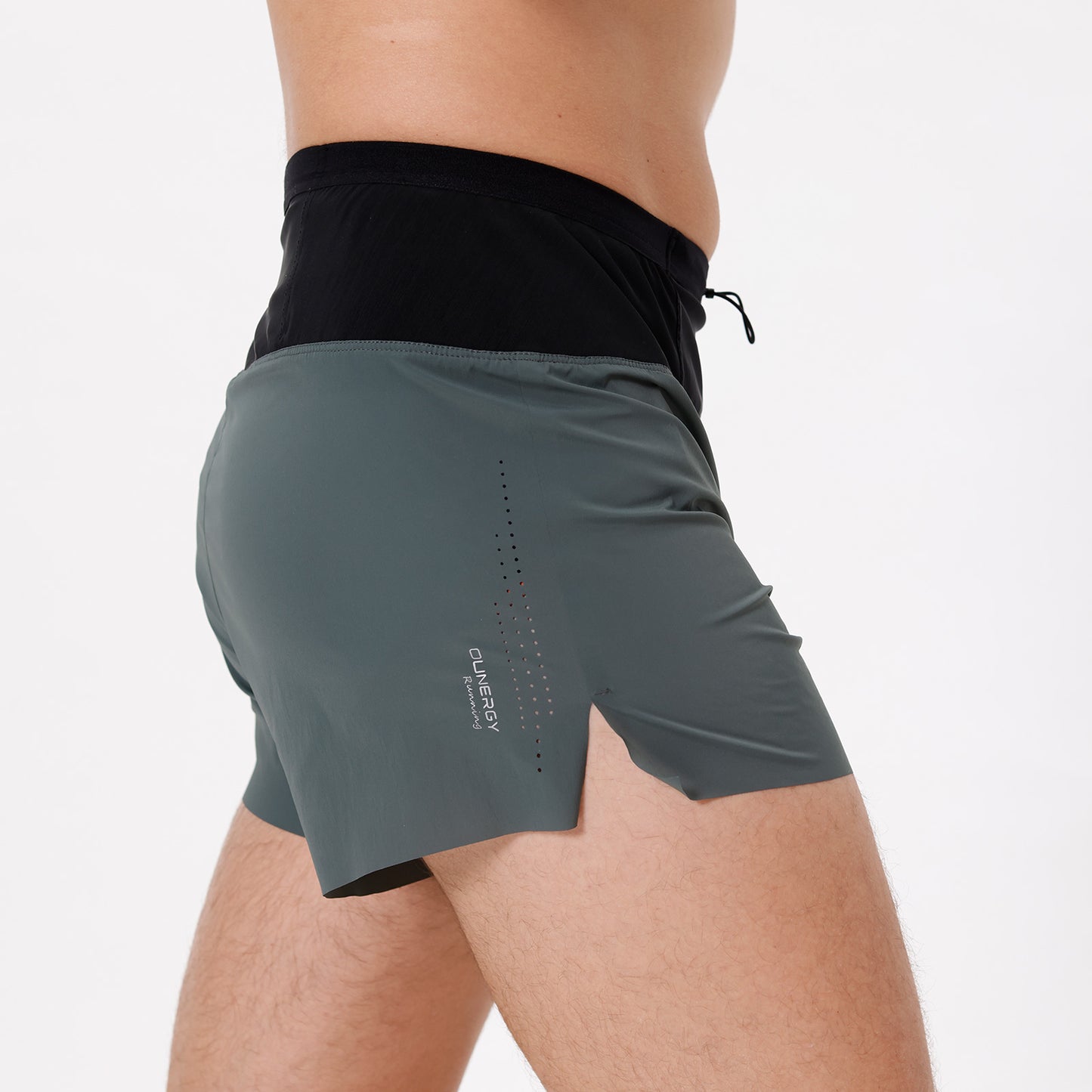 AONIJIE Men Built-in Waist Pack Shorts - FM5110