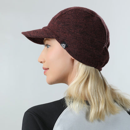 AONIJIE Warm Knitted Wool Earflap Hat - M33