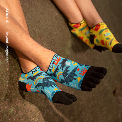 AONIJIE 3 Pairs Low Cut Toe Socks -E4841