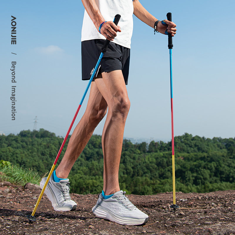 AONIJIE Folding Aluminum Alloy Trekking Pole-E4201