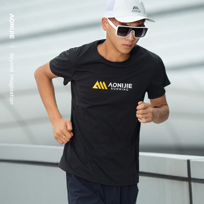 AONIJIE  Men Quick Dry Breathable Sports T-Shirt  - FM5198