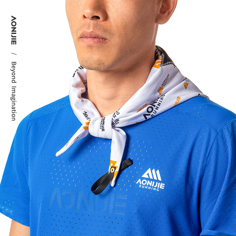 AONIJIE Ice-Retaining Triangular Cooling Towel - E4427