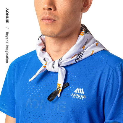 AONIJIE Ice-Retaining Triangular Cooling Towel - E4427