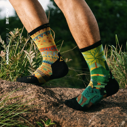 AONIJIE One Pair Merino Wool Socks -E4847