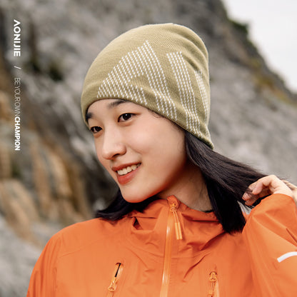 AONIJIE New Color Windproof Wool Knitted Beanie -M39