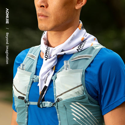 AONIJIE Ice-Retaining Triangular Cooling Towel - E4427