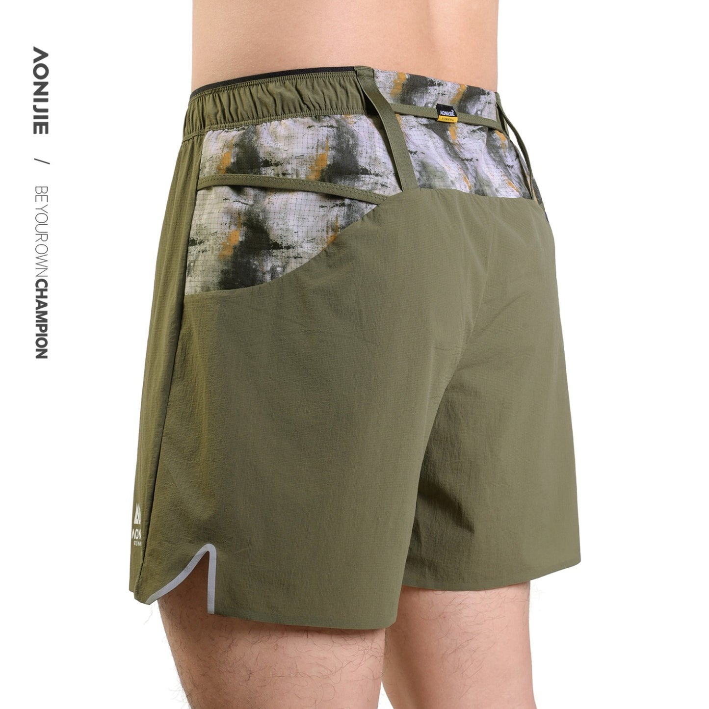 AONIJIE Multi-Pocket Athletic Shorts -FM5259