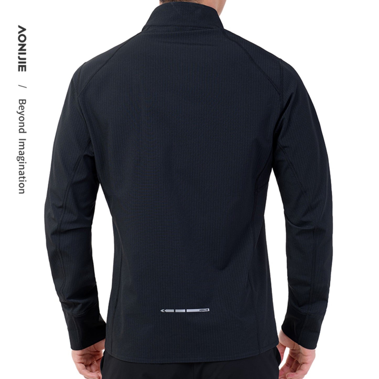AONIJIE  Men Stand-Up Collar Athletic Outdoor Jacket-FM5206