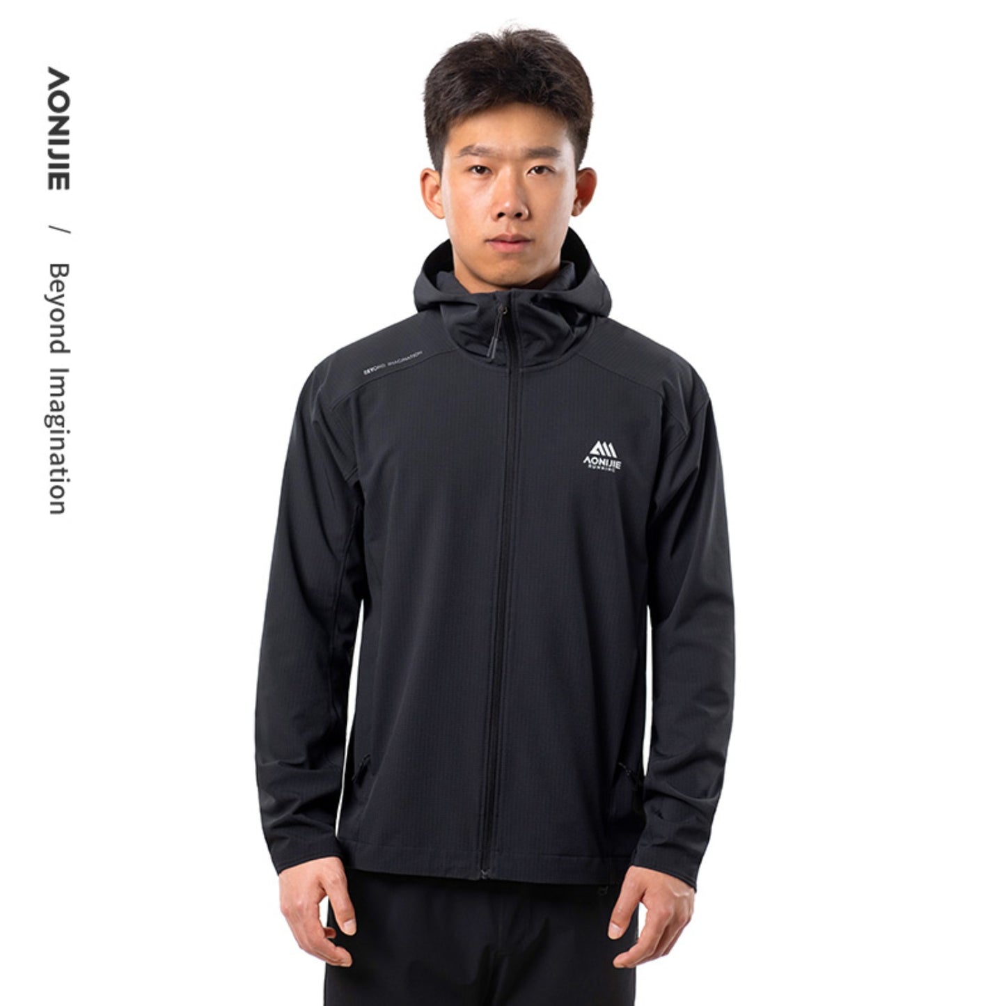 AONIJIE Men Windproof Fleece-Lined Outdoor Jacket -FM5207