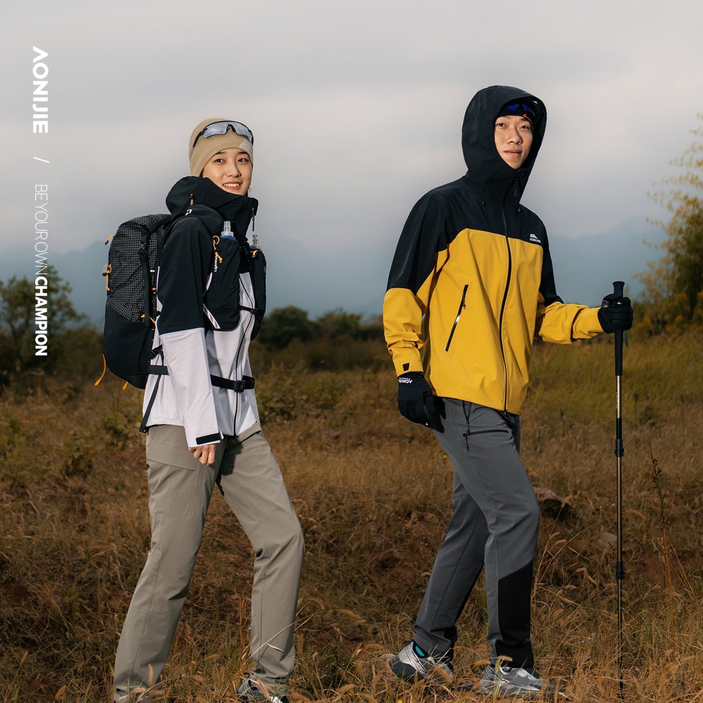 AONIJIE Professional Outdoor Hardshell Jacket -F5250