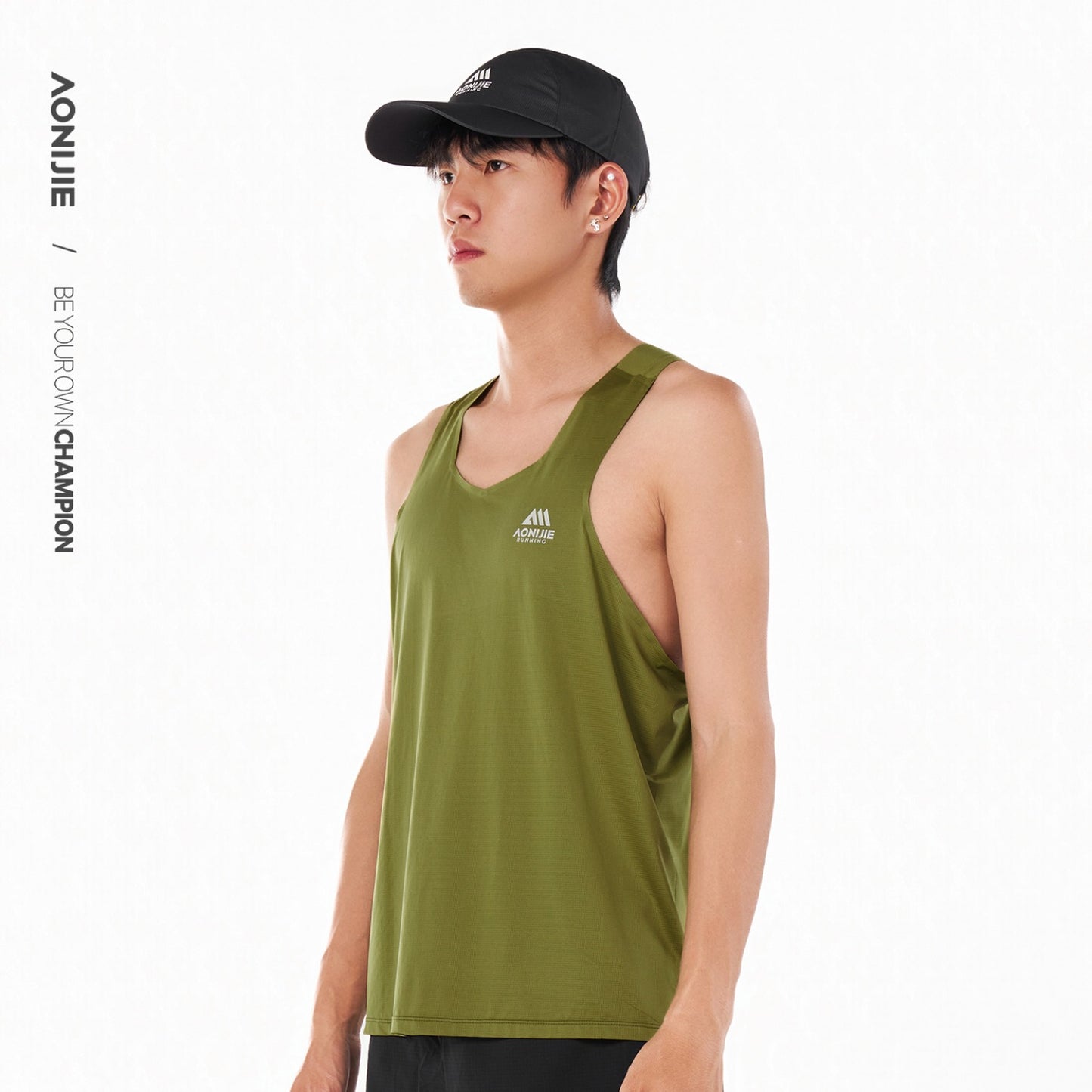 AONIJIE Men's Racerback Running Tank Top -FM5268