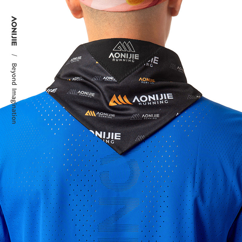 AONIJIE Ice-Retaining Triangular Cooling Towel - E4427