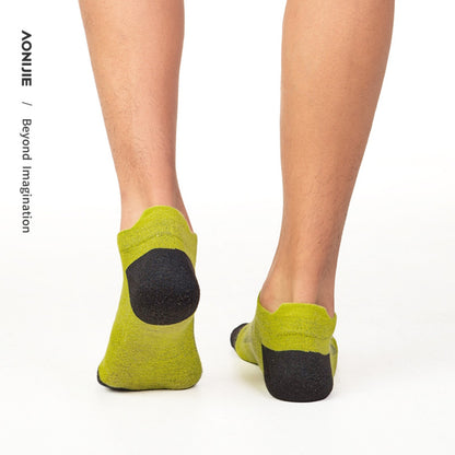 AONIJIE 3 Pairs Professional Running Low Cut Toe Socks-E4839