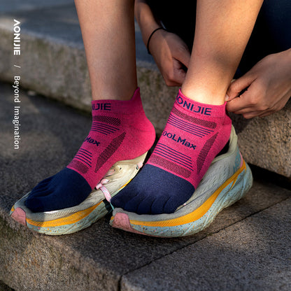 AONIJIE 3 Pairs Four-Season Wearable Toe Socks -E4801 E4802