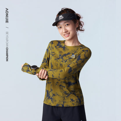 AONIJIE Women's Merino Wool Long-Sleeve Top -FW6267