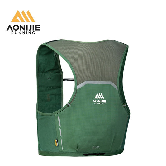AONIJIE 4L UTMB Official Partner Backpack+2*500ML Bottles-MB4L