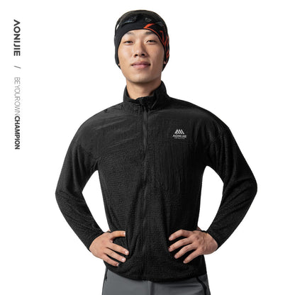 AONIJIE PrimaLoft Stand Collar Fleece Jacket -F5241