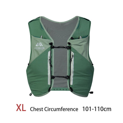 AONIJIE 12L UTMB Official Partner Backpack+2*500ML Bottles-MB12L