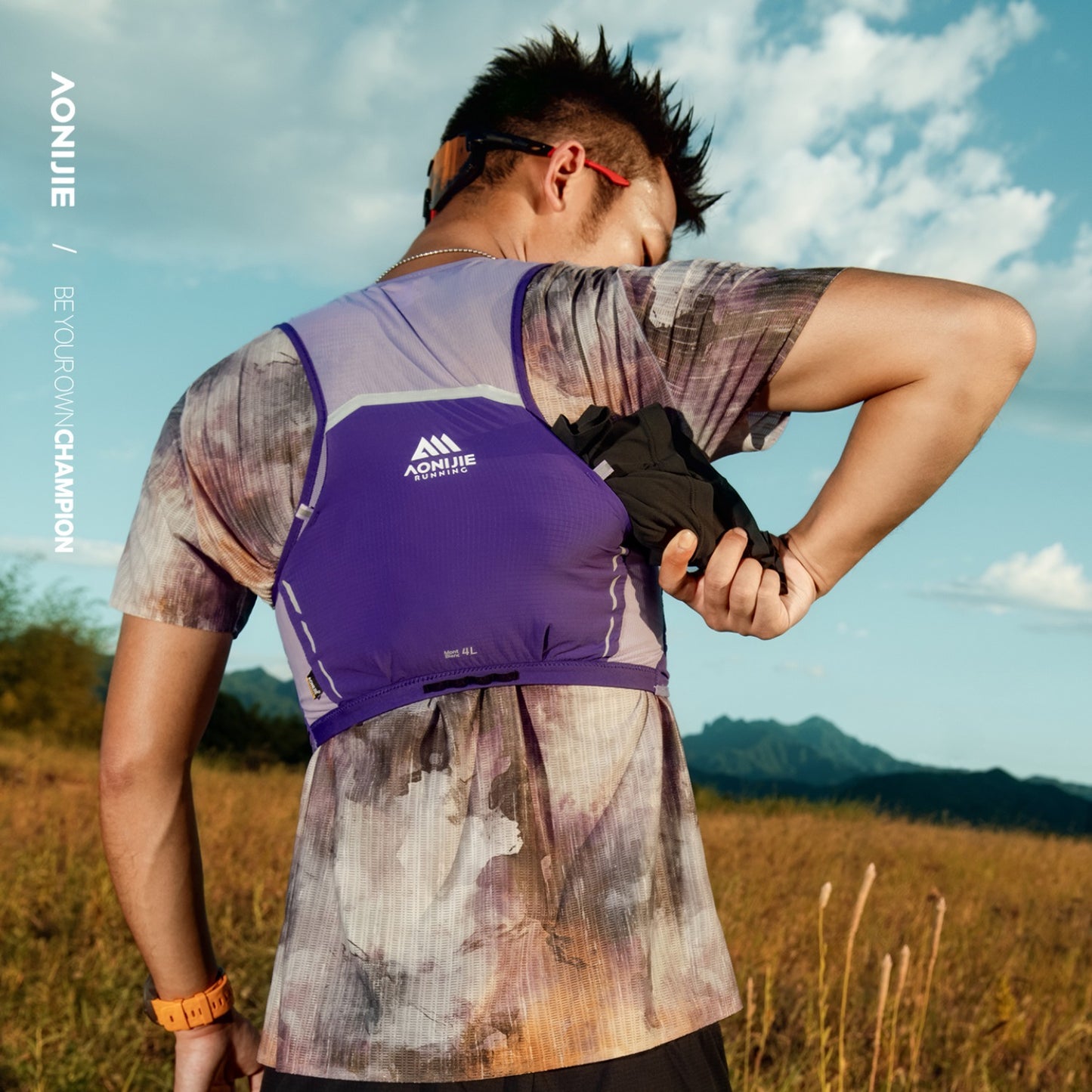 AONIJIE 4L New Color Mont Blanc Series Backpack-UTMB4L